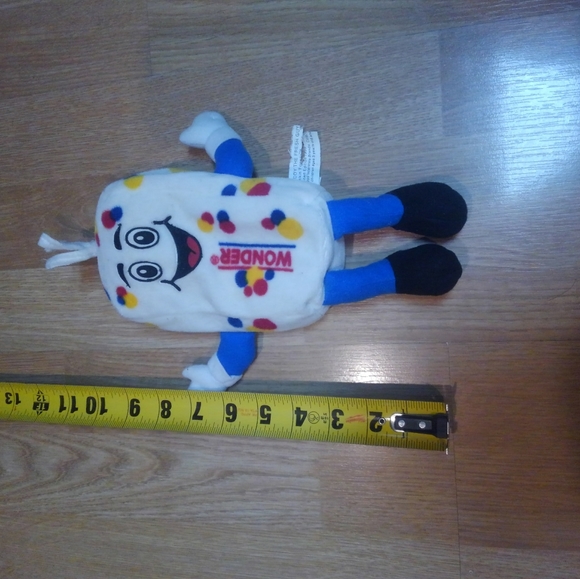 🍞 Wonder Bread Freddy the Fresh Guy Plush Stuffed Animal Vintage 90s 💙 💛 ♥️ - Picture 3 of 5